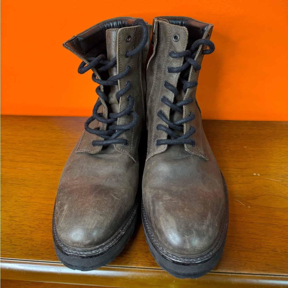 Men's Brown Leather Boots